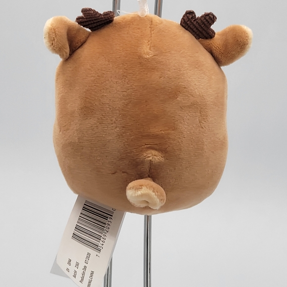 3.5" Ruby the Moose NWT Reindeer Deer Christmas 2020 Squishmallow Hoilday Xmas - Picture 2 of 4